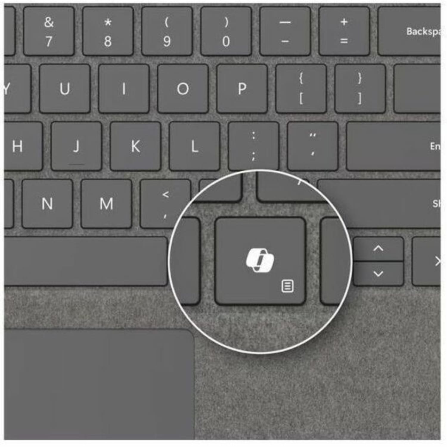 Microsoft Keyboard/Cover Case Microsoft Surface Pro 10, Surface Pro 8, Surface Pro 9, Surface Pro X Tablet, Platinum, 8XB00186 - Image 3