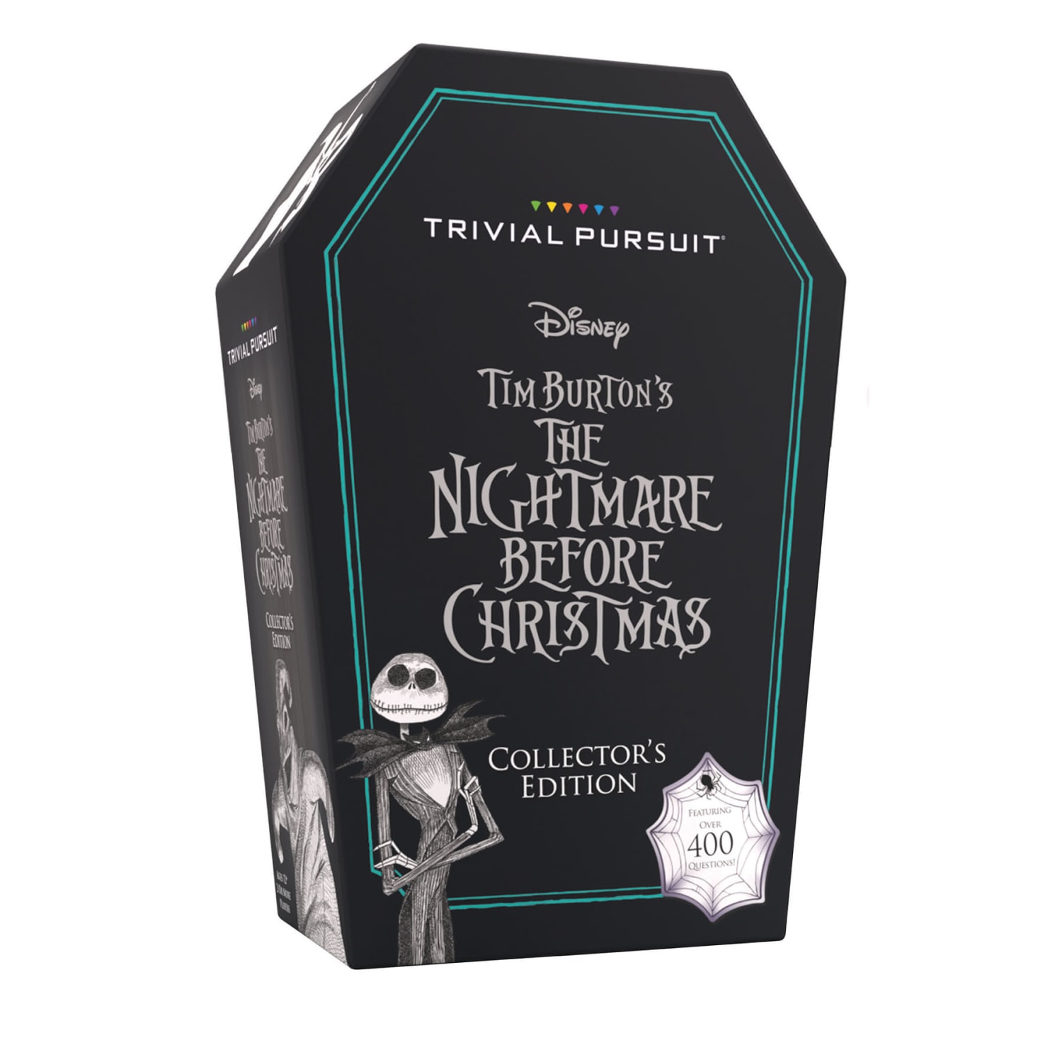 USAopoly TRIVIAL PURSUIT: Disney Tim Burtons The Nightmare Before Christmas Collectors Edition Board Game - Image 3