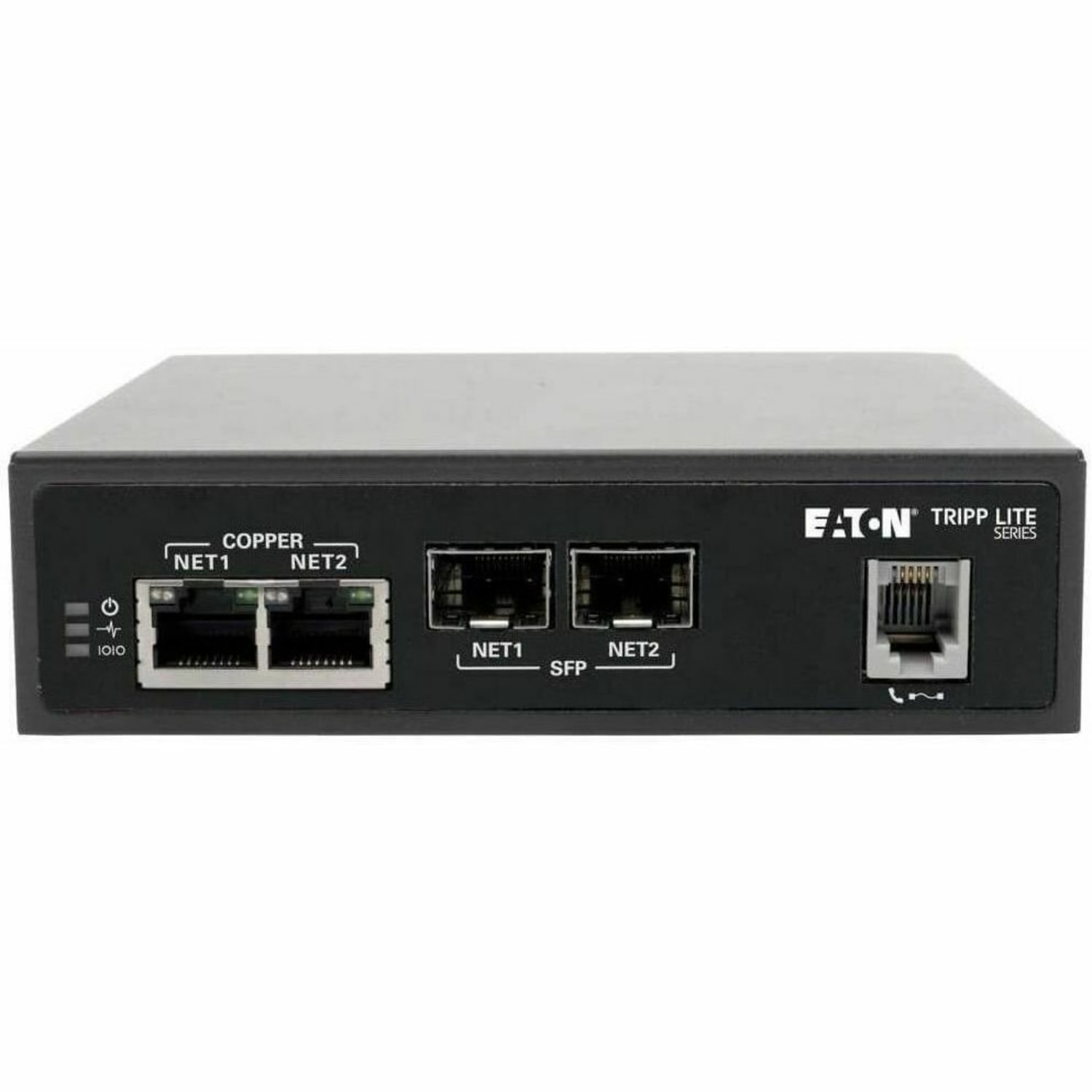Tripp Lite 8-Port Console Server with Built-In Modem Dual GbE NIC 4Gb Flash and Dual SFP - Twisted Pair - B0930082E4UM - Image 3