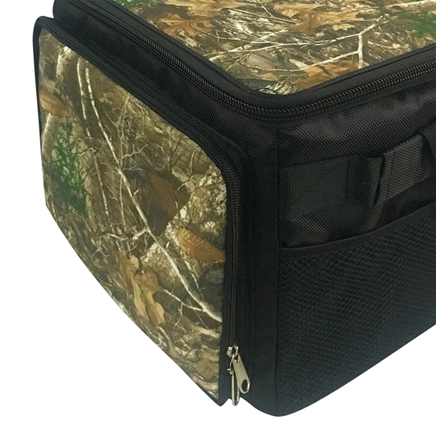 Brentwood Kool Zone 30-Can Insulated Cooler Bag With Hard Liner, 10-1/2inH x 15-3/4inW x 12-1/4inD, Realtree Edge Camo - Image 3