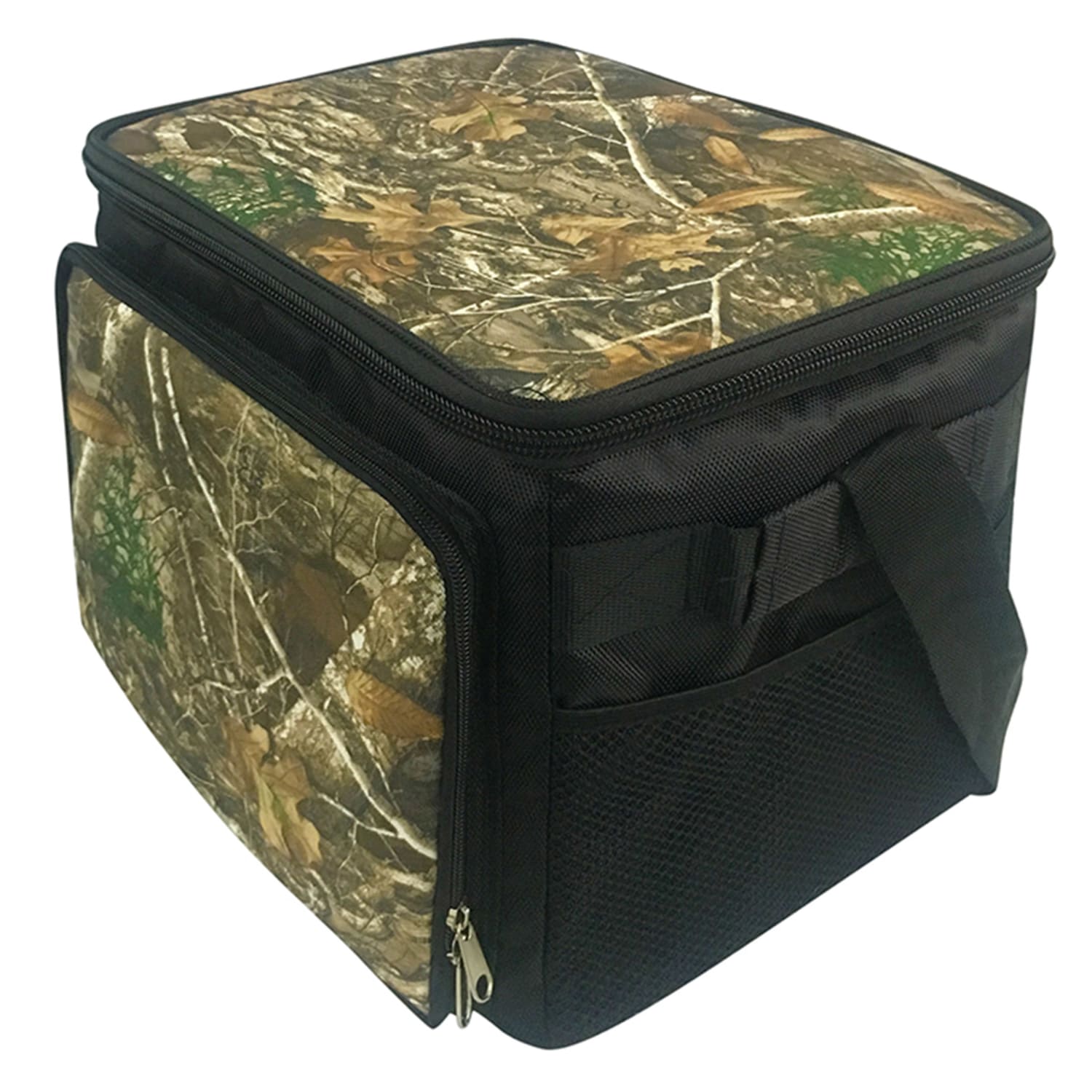 Brentwood Kool Zone 30-Can Insulated Cooler Bag With Hard Liner, 10-1/2inH x 15-3/4inW x 12-1/4inD, Realtree Edge Camo - Image 6