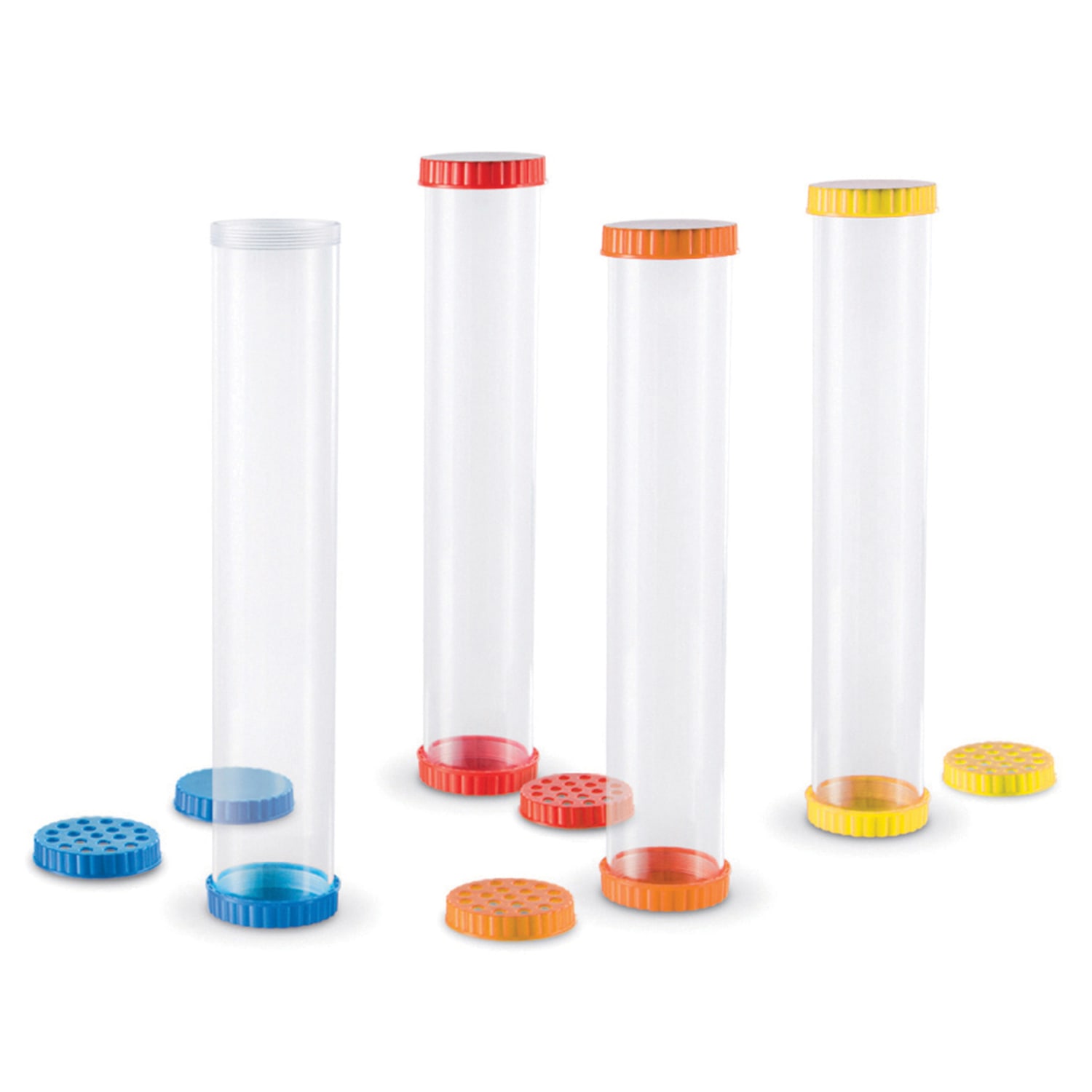 Learning Resources Primary Science Sensory Tubes, 12in x 2 1/2in, Pre-K To Grade 1, Pack Of 4 Tubes - Image 3