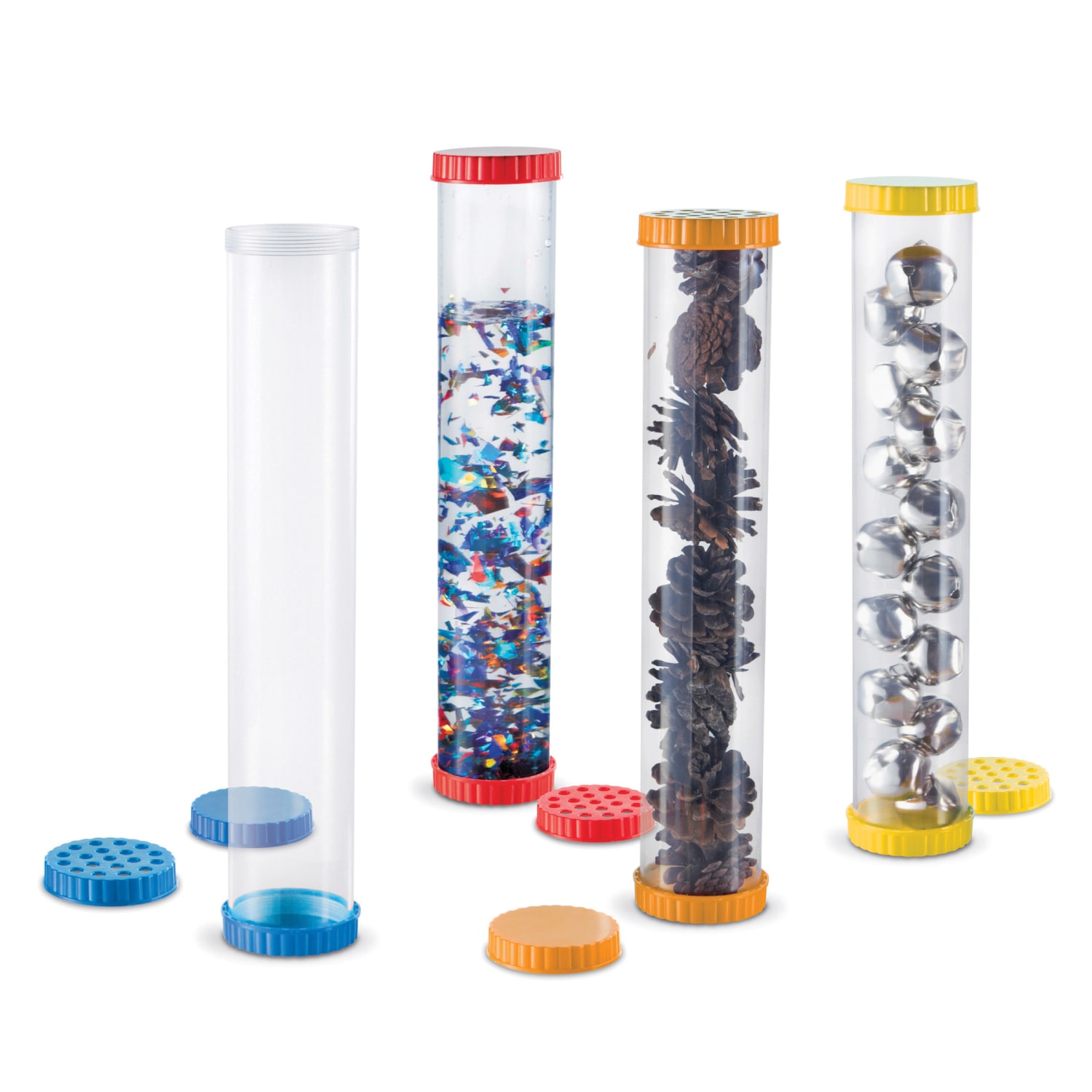 Learning Resources Primary Science Sensory Tubes, 12in x 2 1/2in, Pre-K To Grade 1, Pack Of 4 Tubes - Image 4