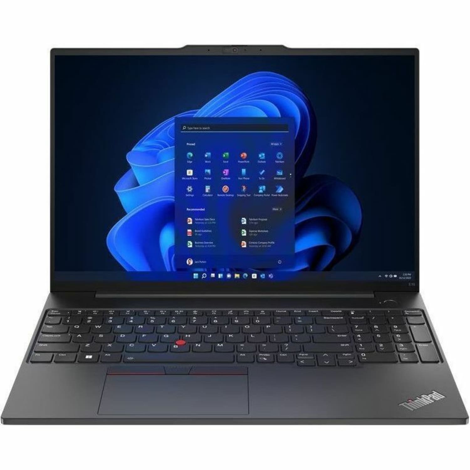 Lenovo ThinkPad E16 Gen 1 21JT001QUS 16in Notebook - WUXGA - 1920x 1200 - AMD Ryzen 7 7730U Octa-core (8 Core) 2 GHz - 21JT001QUS - Image 5