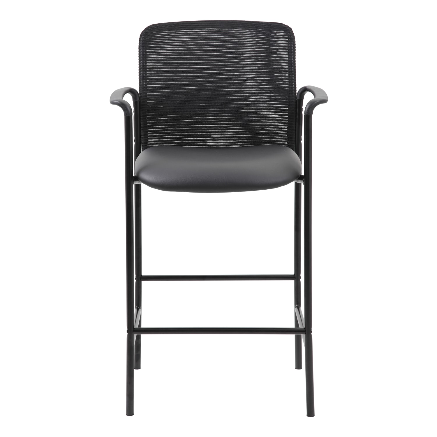 Boss Office Products Contemporary Mesh Counter Stool, Black - Image 3