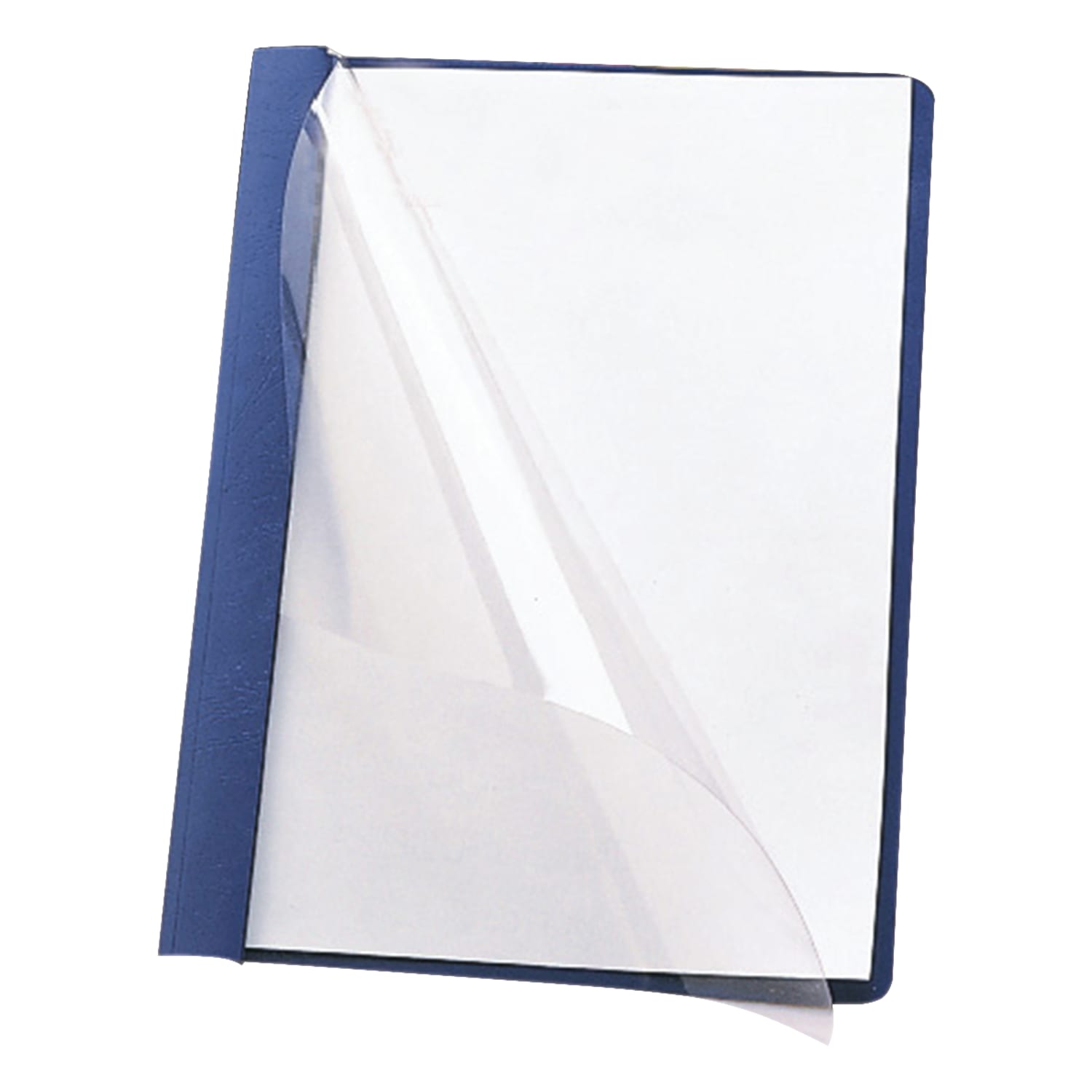 Smead Poly Brief Covers, 50% Recycled, Blue, Pack Of 25 - Image 3