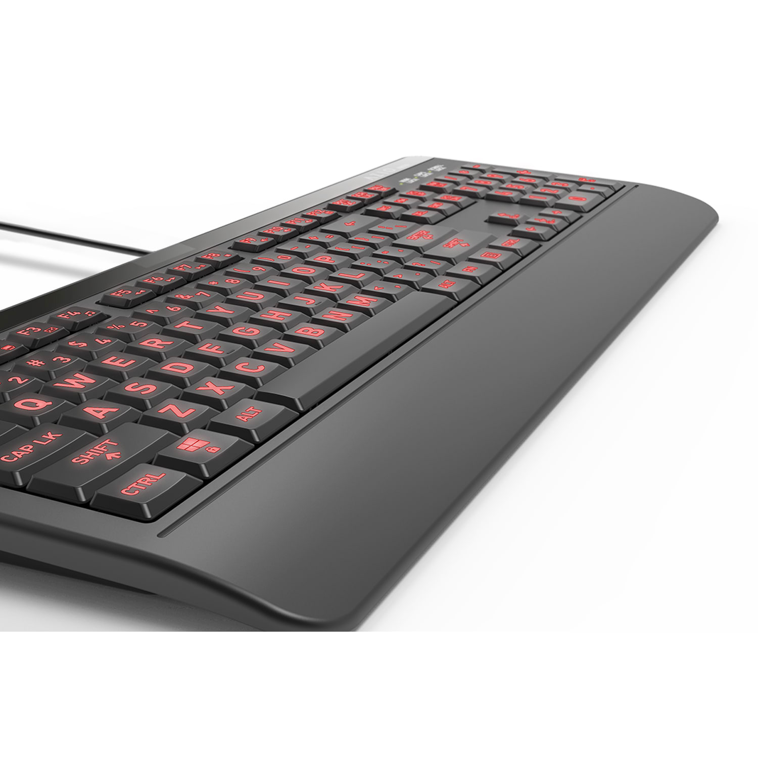 Azio KB530 USB Backlit Keyboard With Antimicrobial Protection, AZI917800F045 - Image 5