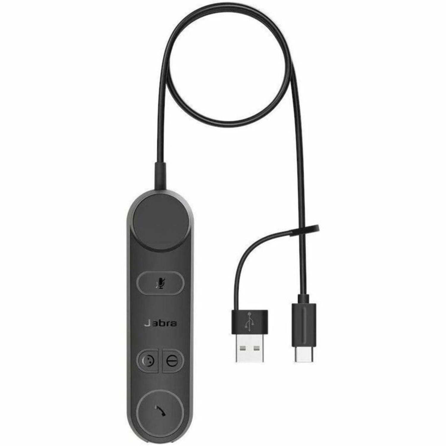 Jabra Engage 50 II Headset - Mono - USB Type C, USB Type A - Wired - On-ear, Over-the-head - Monaural - Supra-aural - MEMS Technology Microphone - Image 4