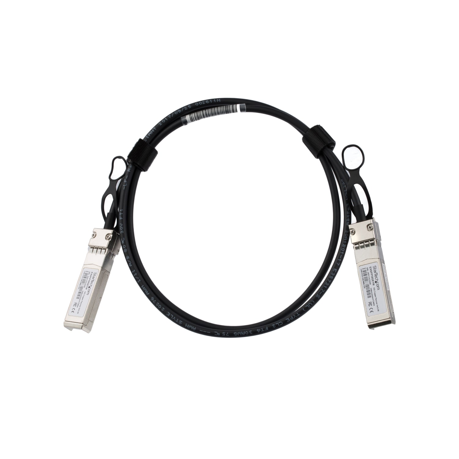 StarTech.com 1m SFP+ to SFP+ Direct Attach Cable for Juniper EX-SFP-10GE-DAC-1M 10GbE SFP+ Copper DAC 10 Gbps Passive Twinax - 100% Juniper EX-SFP-10GE-DAC-1M Compatible 1m direct attached cable - Image 3