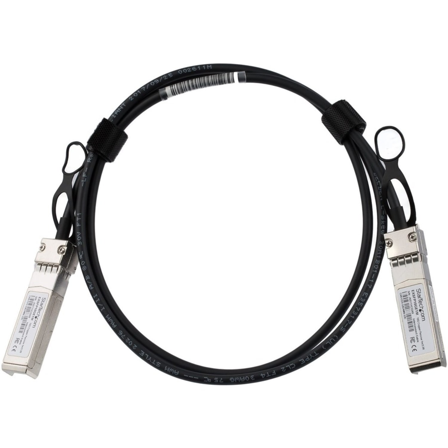 StarTech.com 1m SFP+ to SFP+ Direct Attach Cable for Juniper EX-SFP-10GE-DAC-1M 10GbE SFP+ Copper DAC 10 Gbps Passive Twinax - 100% Juniper EX-SFP-10GE-DAC-1M Compatible 1m direct attached cable - Image 5