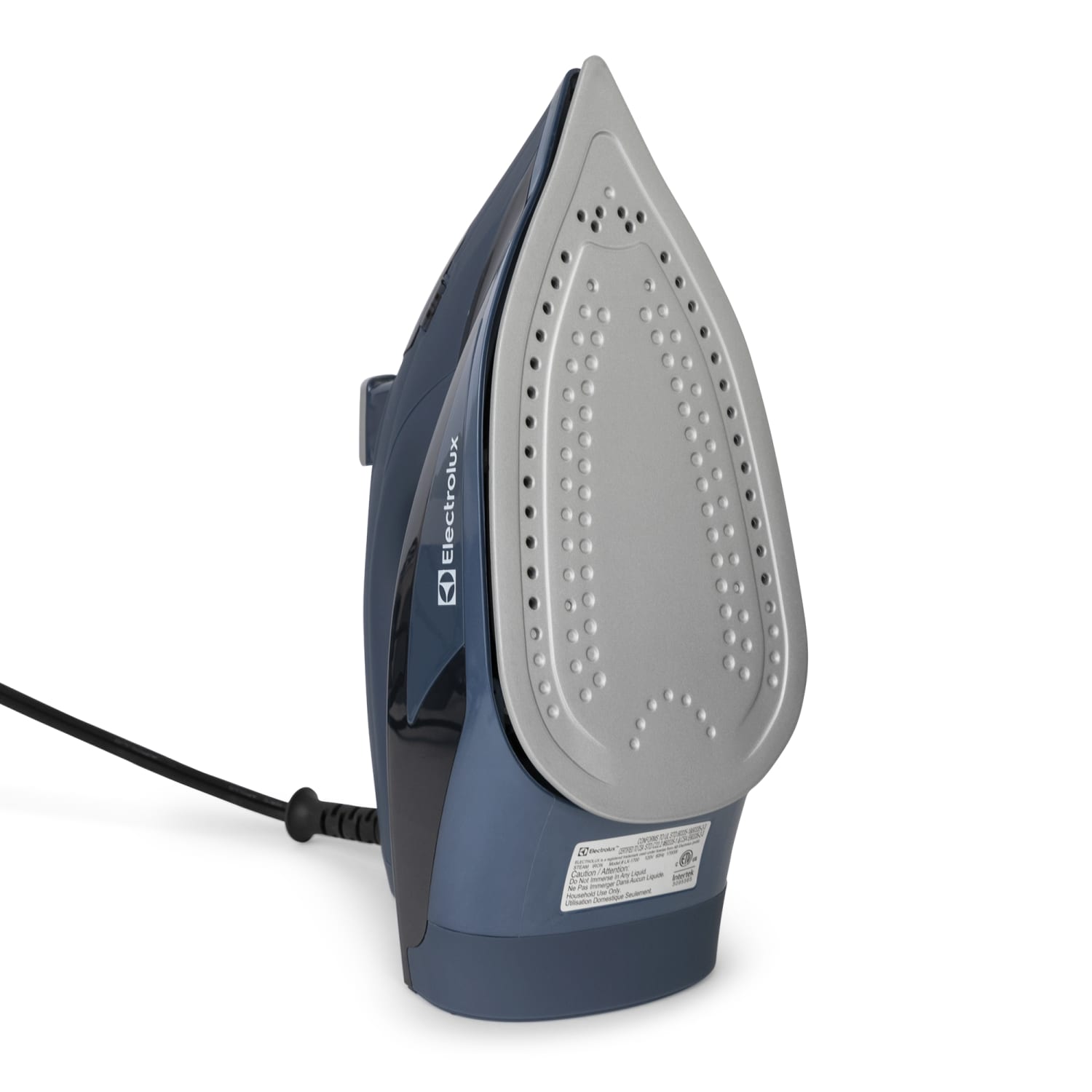 Electrolux Essential 1700W Iron, 13inH x 6-3/4inW x 5-1/2inD, Blue - Image 3