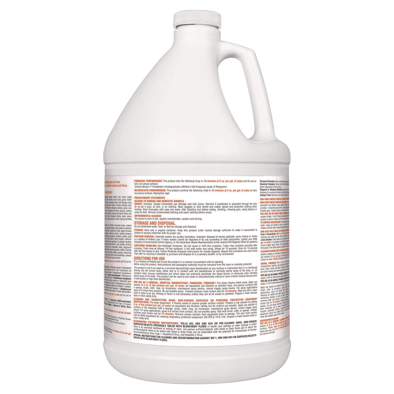 Simple Green d Pro 3 Plus Antibacterial Concentrate, Herbal, 1 gal Bottle, 6/Carton - Image 3