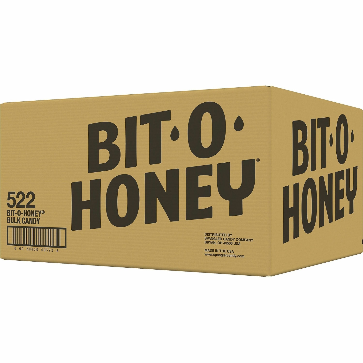 Spangler Bit-O-Honey Candies - Honey, Almond - Individually Wrapped - 1 Carton - Image 3