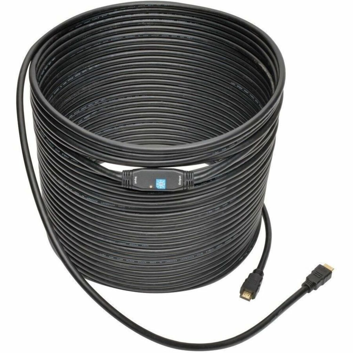 Eaton Tripp Lite Series Active High-Speed HDMI Cable with Built-In Signal Booster (M/M), Black, 80 ft. (24.38 m) - P568080ACT - Image 3