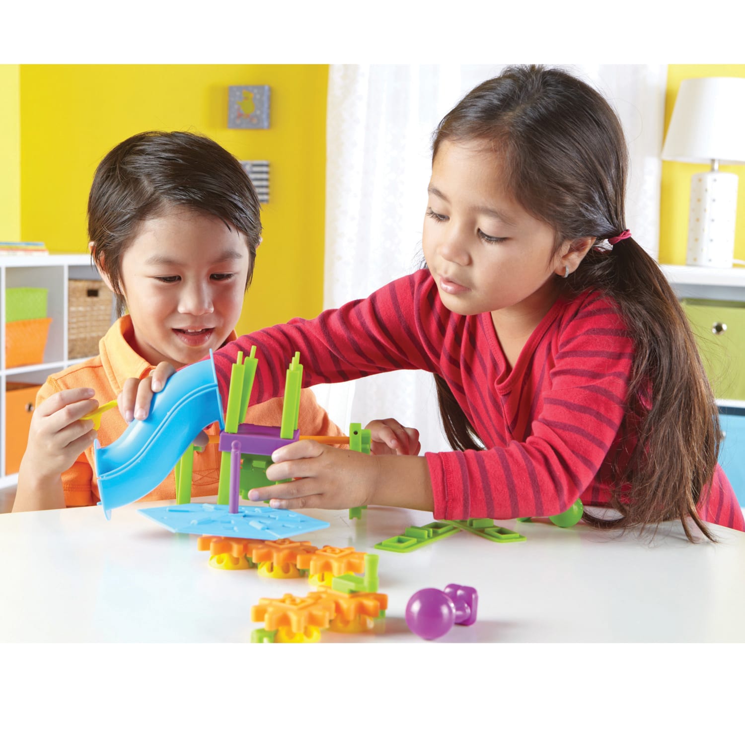Learning Resources STEM Playground Engineering And Design Building Set, Kindergarten - Grade 4 - Image 6