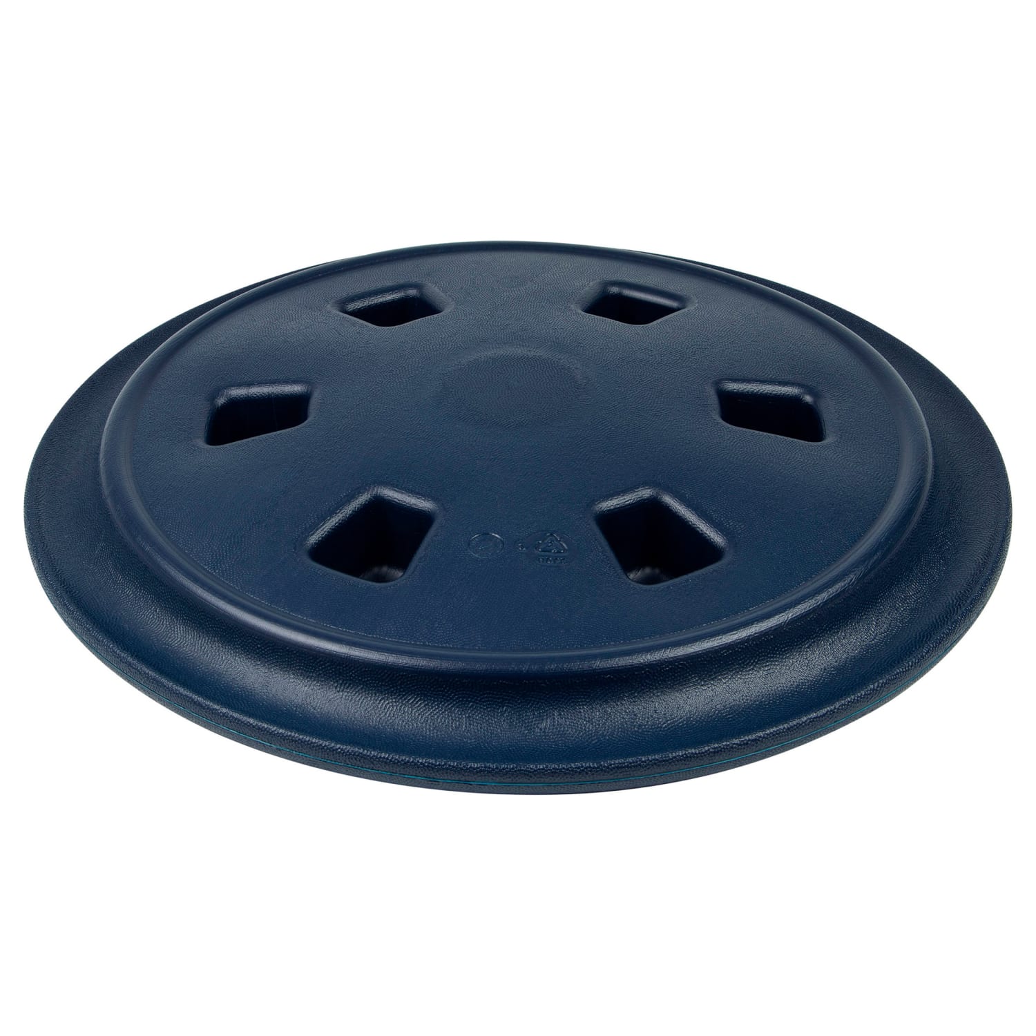 Kore Design Floor Wobbler Balance Disc, 3inH x 19-1/8inW x 19-1/8inD, Dark Blue - Image 3
