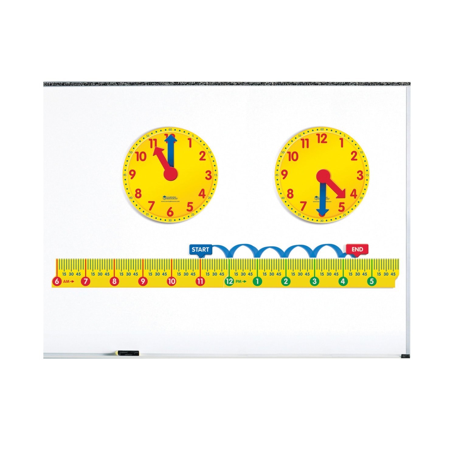 Learning Resources Magnetic Elapsed Time Set, Pre-K To Grade 2 - Image 3