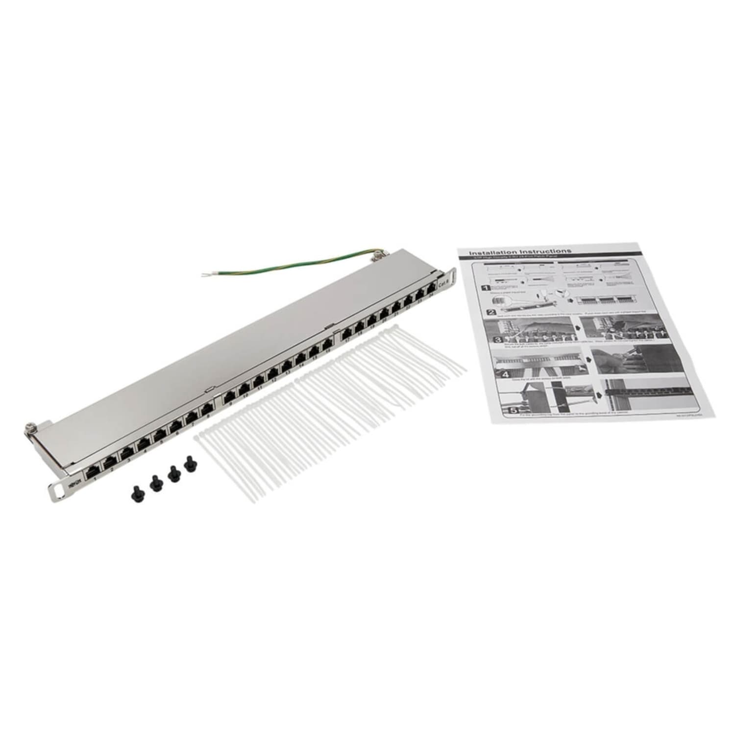 Tripp Lite 6LN111 24-Port Cat5e/Cat6 Patch Panel - Image 6