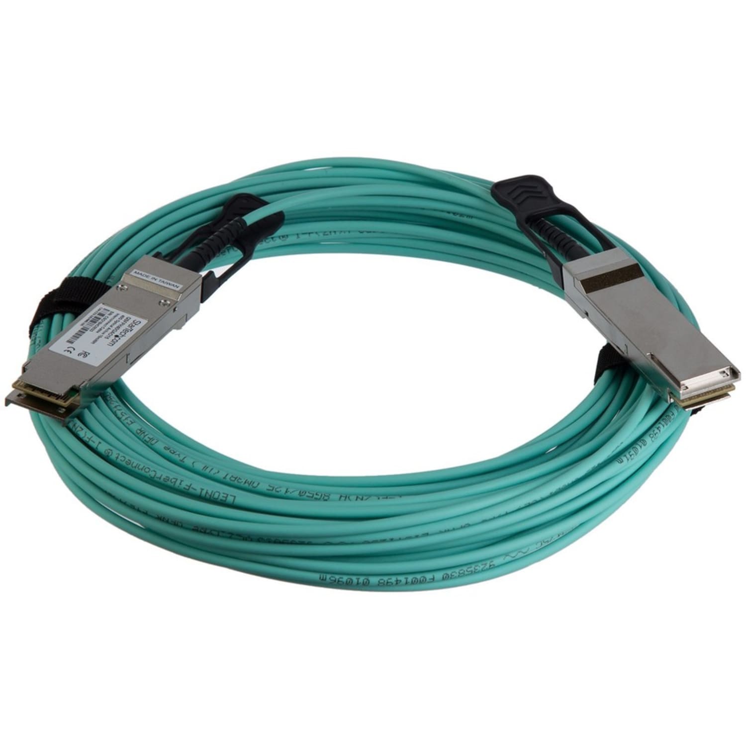 StarTech.com Cisco QSFP-H40G-AOC15M Compatible 5m 40G QSFP+ to SFP AOC Cable - 40GbE QSFP+ Active Optical Fiber 40Gbps QSFP + Cable 16.4ft - 100% Cisco QSFP-H40G-AOC15M active optical cable (AOC) - Image 5