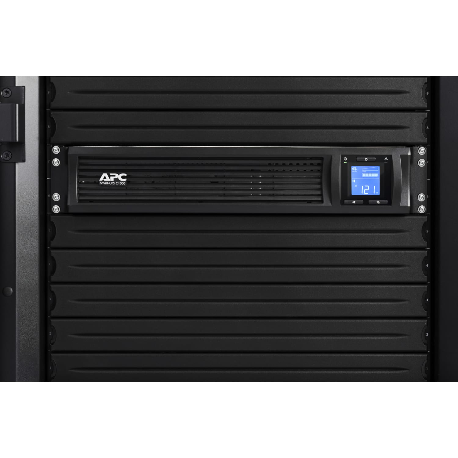 APC Smart-UPS C 6-Outlet Rackmount With SmartConnect, 1,000VA/600 Watts, SMC1000-2UC - Image 4