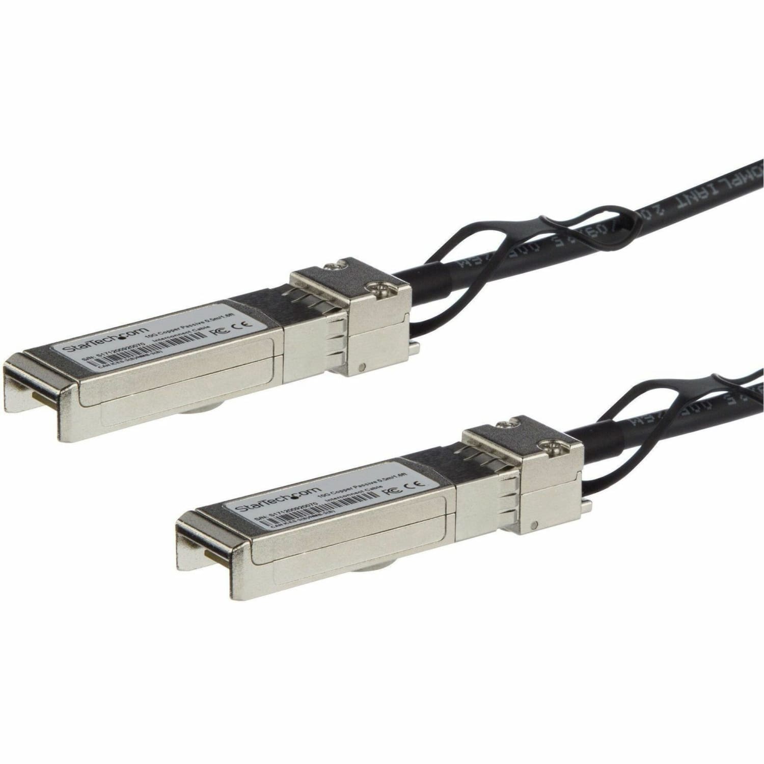 StarTech.com MSA Uncoded Compatible 3m 10G SFP+ to SFP+ Direct Attach Cable - 10 GbE SFP+ Copper DAC 10 Gbps Low Power Passive Twinax - SFP+ Direct-Attach Twinax cable complies w/ MSA industry standards - Copper Twinax Cable length: 3 m - Image 4
