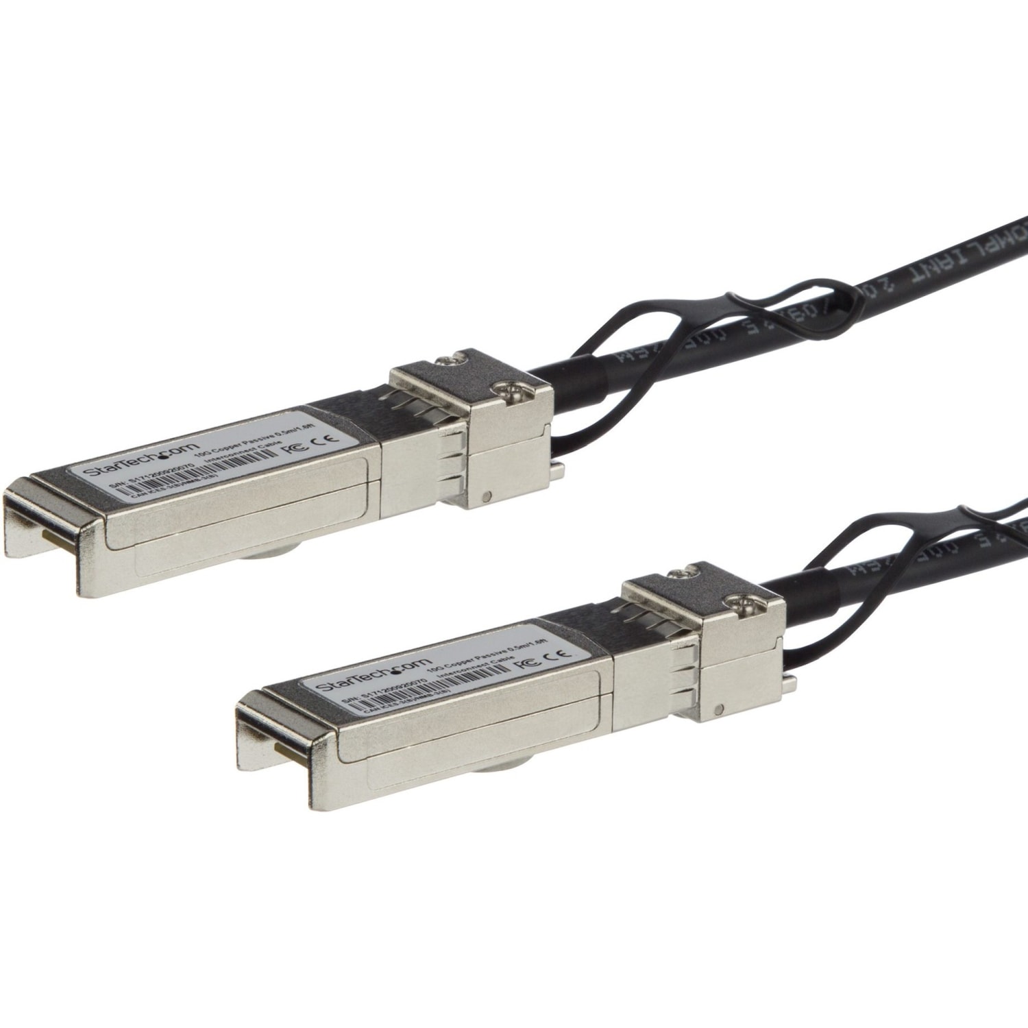 StarTech.com MSA Compliant SFP+ Direct-Attach Twinax Cable - 5 m (16.4 ft) - 10 GbE (SFP10GPC5M) - 16.40 ft Twinaxial Network Cable  - SFP10GPC5M