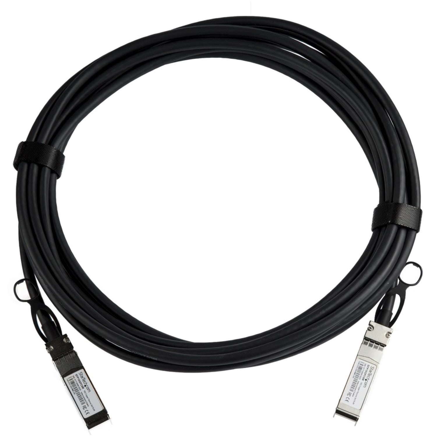 StarTech.com MSA Compliant SFP+ Direct-Attach Twinax Cable - 5 m (16.4 ft) - 10 GbE (SFP10GPC5M) - 16.40 ft Twinaxial Network Cable for Network Device, Switch, Server - First End: 1 x SFP+ Male Network - Second End: 1 x SFP+ Male Network - Image 3