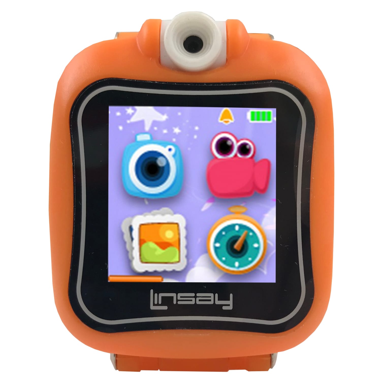 Linsay Kids Smart Watch, Orange, S5WCLORANGE - Image 3