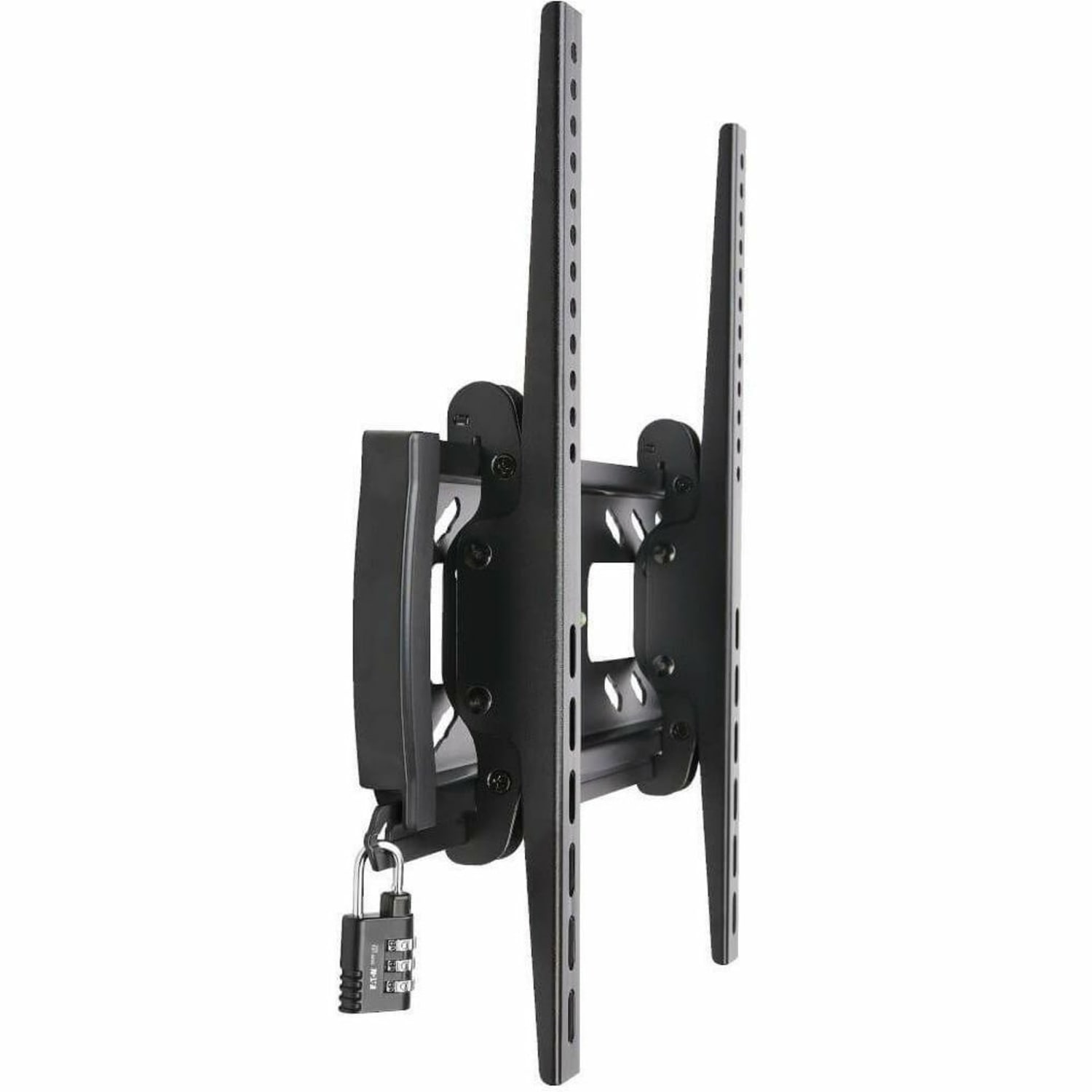 Eaton Tripp Lite Series Heavy-Duty Tilt Security Display TV Wall Mount for 32in to 55in TVs and Monitors, Flat or Curved Screens - Bracket - for flat panel - lockable - steel - black - screen size: 32in-55in - wall-mountable - Image 4