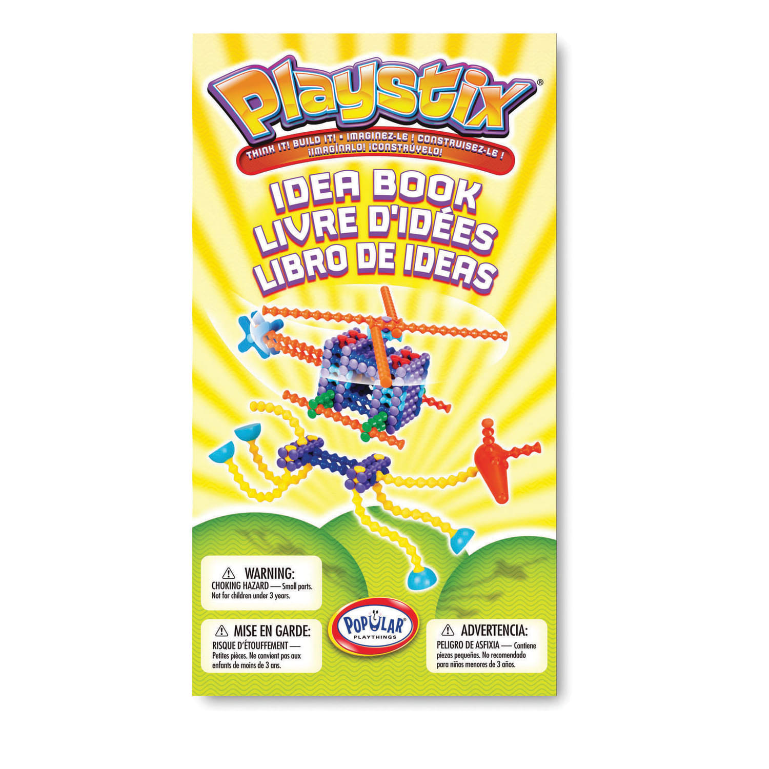 Popular Playthings Playstix 400-Piece Super Set, Assorted Colors - Image 3