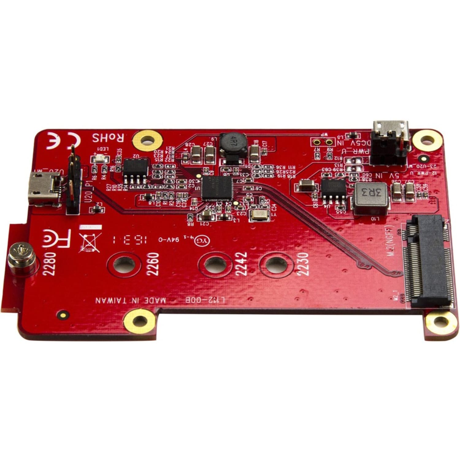 StarTech.com Raspberry Pi Board - USB 2.0 480Mbps - USB to M.2 SATA Converter - USB to SATA Raspberry Pi SSD - Image 5