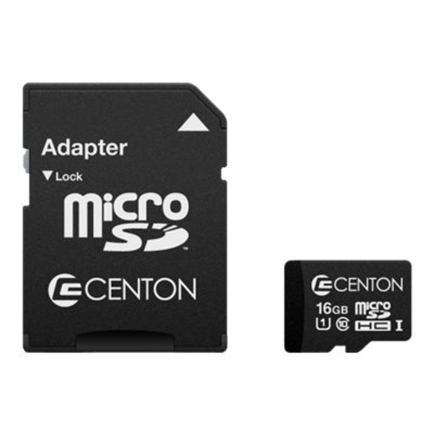 Centon microSDHC UHS-I Flash Memory Card, With SD Adapter, 16GB - Image 5