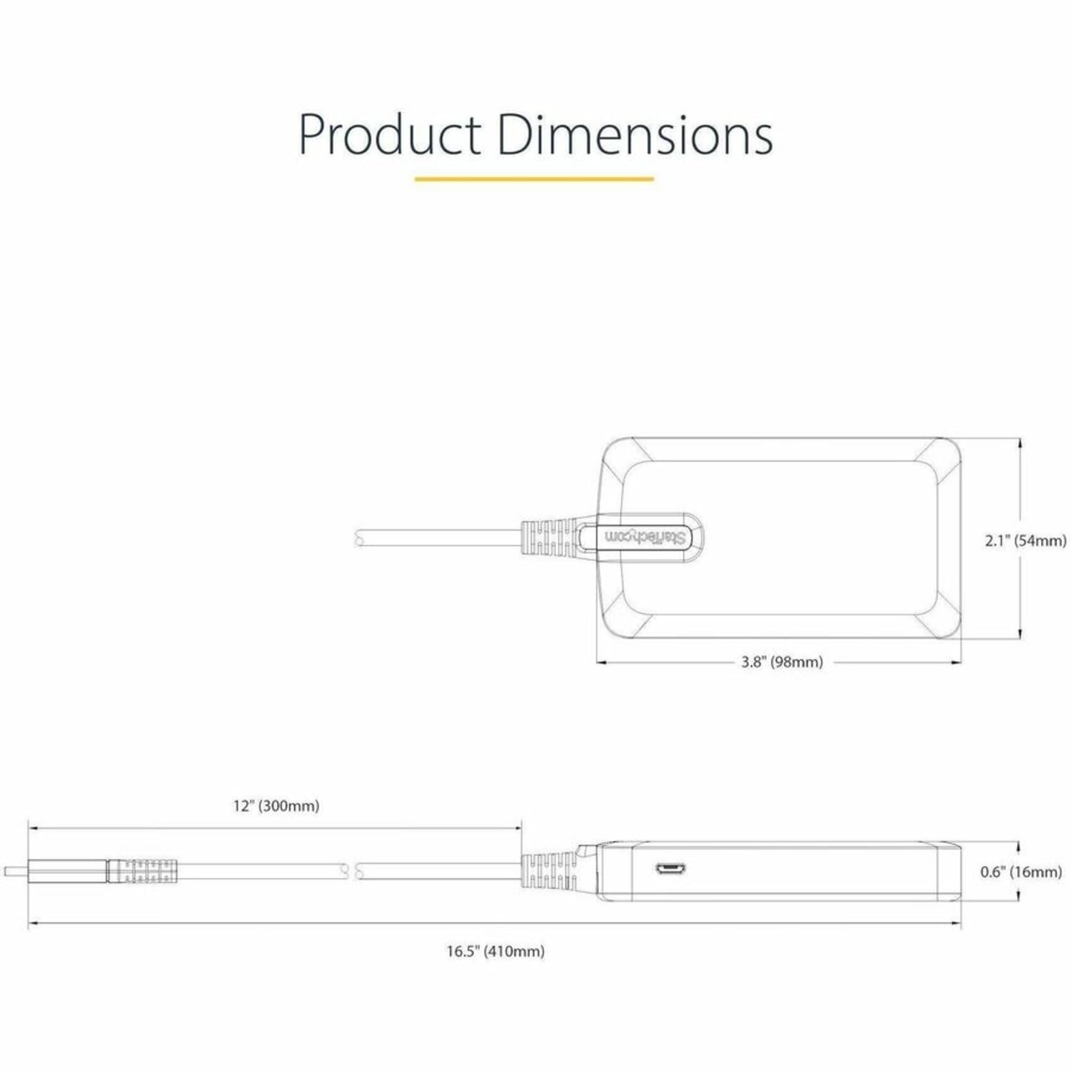 StarTech.com 4-Port USB-C Hub, 5Gbps, Bus Powered, 4x USB-A Ports, Optional Auxiliary Power, Portable USB Typ - 5G4ABUSBCHUB - Image 4