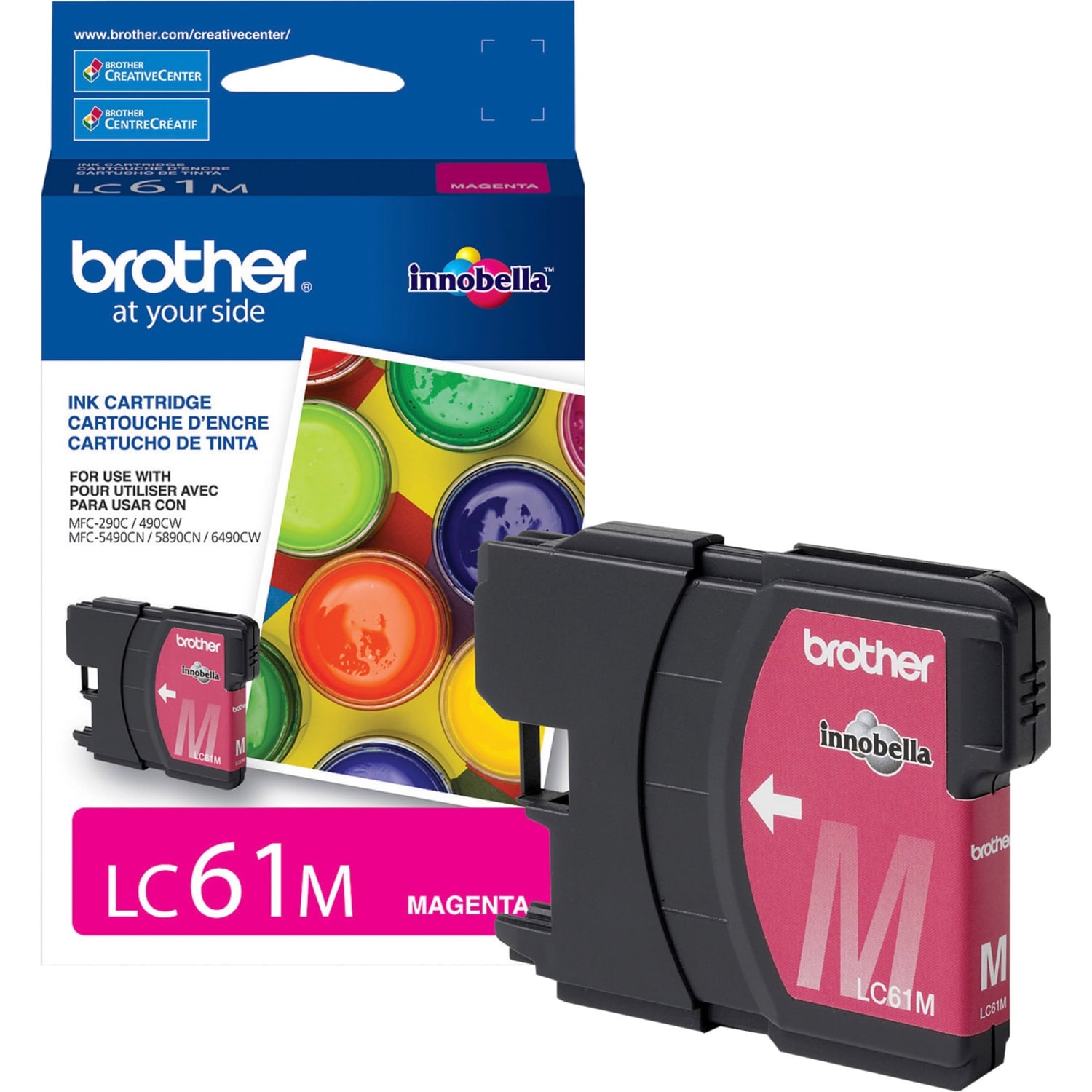 Brother LC61I Magenta Ink Cartridge, LC61M - Image 4