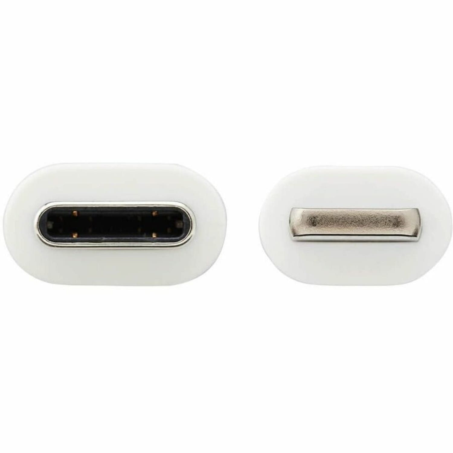 Tripp Lite Heavy-Duty USB-C to C94 Lightning Cable (M/M), 10 ft. - First End: 1 x Type C Male USB - Second End: 1 x Lightning Male Proprietary Connector - 480 Mbit/s - MFI - Nickel Plated Connector - Gold Plated Contact - Black, White - Image 4