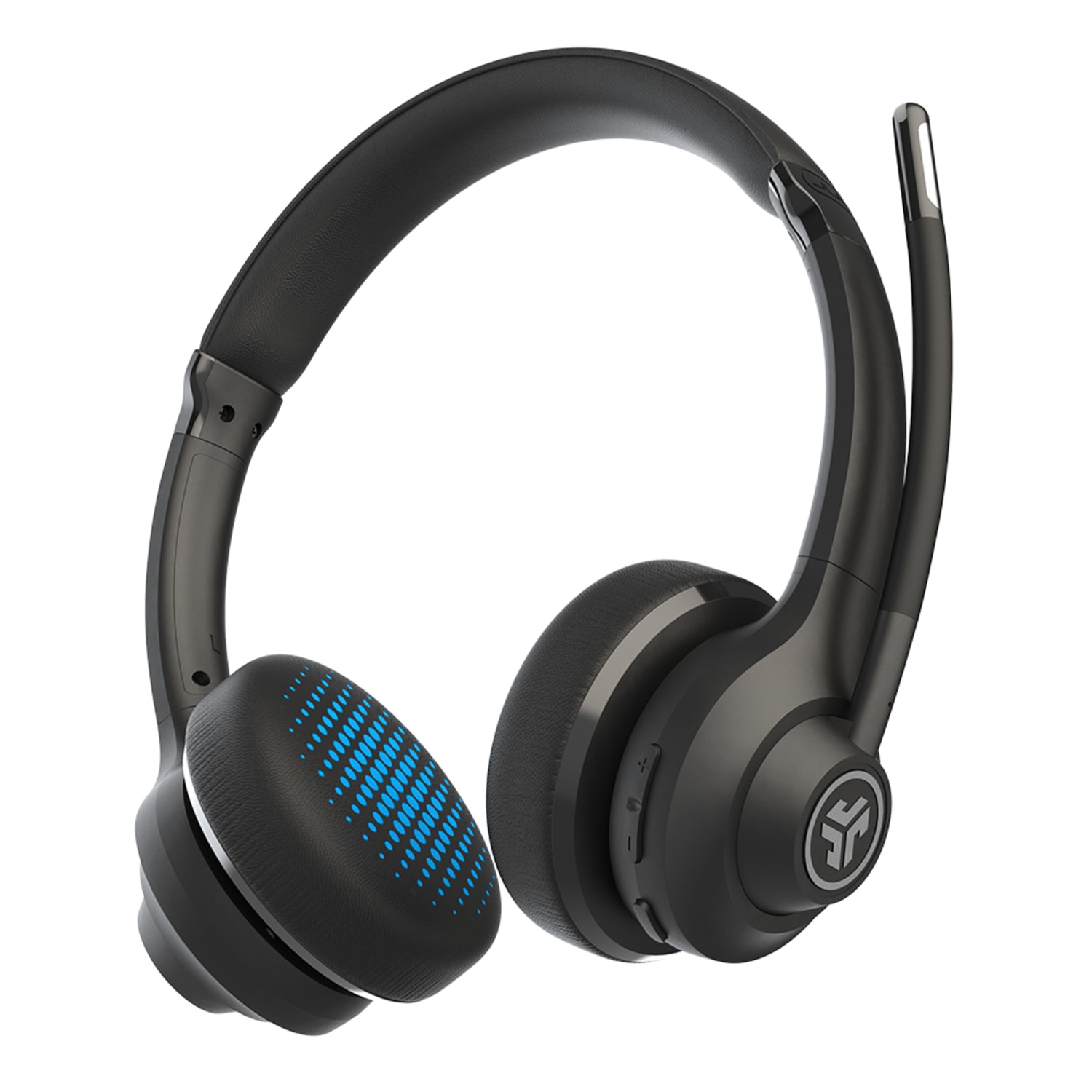 JLab Audio GoWork Over-Ear Wireless Headphones, Black - Image 5