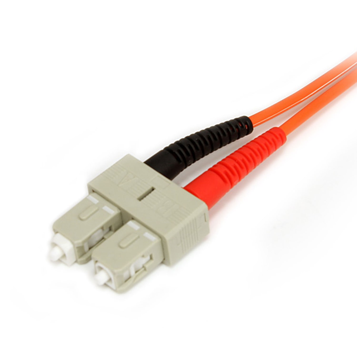 StarTech.com 5m Fiber Optic Cable  - LSZH - LC/SC - OM1 - LC to SC Fiber Patch Cable  - 5m LC/SC Fiber Optic Cable - 5 m LC to SC Fiber Patch Cable - 5 meter LC to SC Fiber Cable  - LSZH - LC/SC - OM1 Fiber Cable - Image 4
