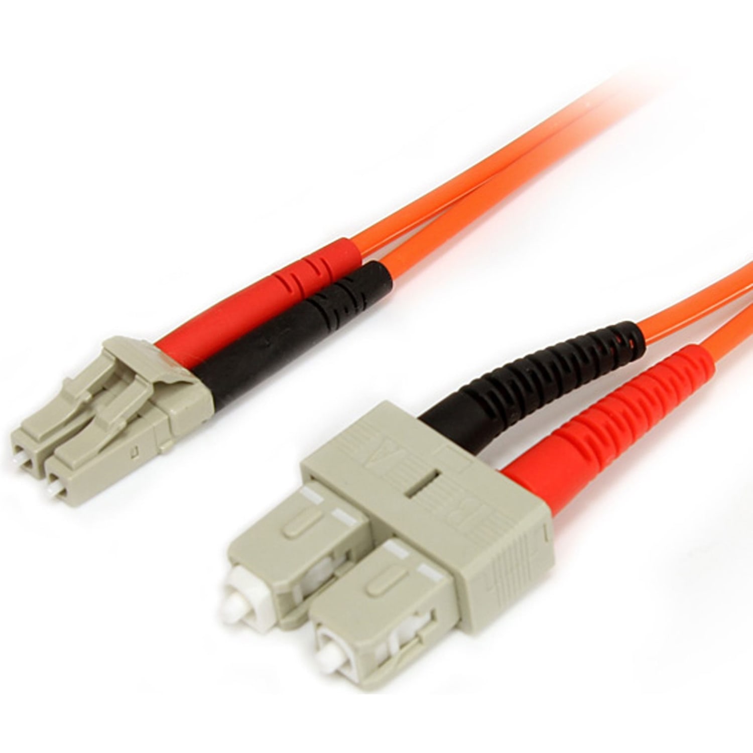 StarTech.com 5m Fiber Optic Cable  - LSZH - LC/SC - OM1 - LC to SC Fiber Patch Cable  - 5m LC/SC Fiber Optic Cable - 5 m LC to SC Fiber Patch Cable - 5 meter LC to SC Fiber Cable  - LSZH - LC/SC - OM1 Fiber Cable - Image 5