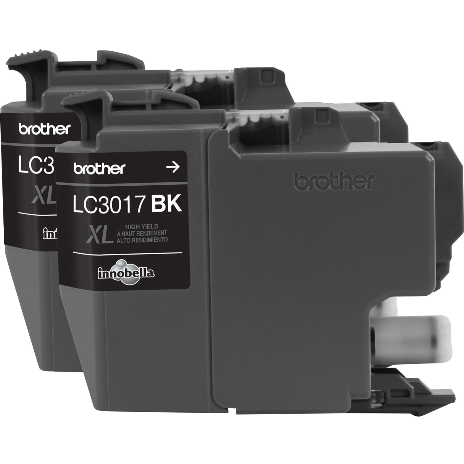 Brother LC3017 Black High-Yield Ink Cartridges, Pack Of 2, LC30172XL - Image 6