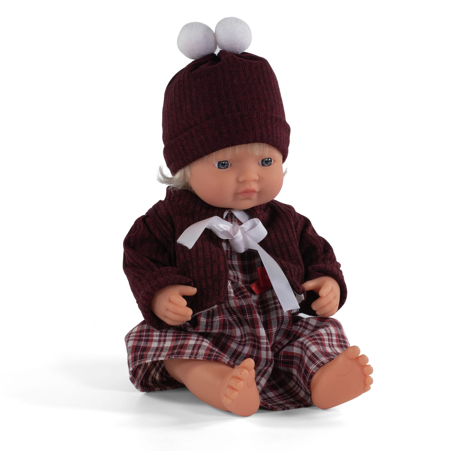 Miniland Educational Anatomically Correct 15in Baby Doll, Caucasian Girl - Image 4