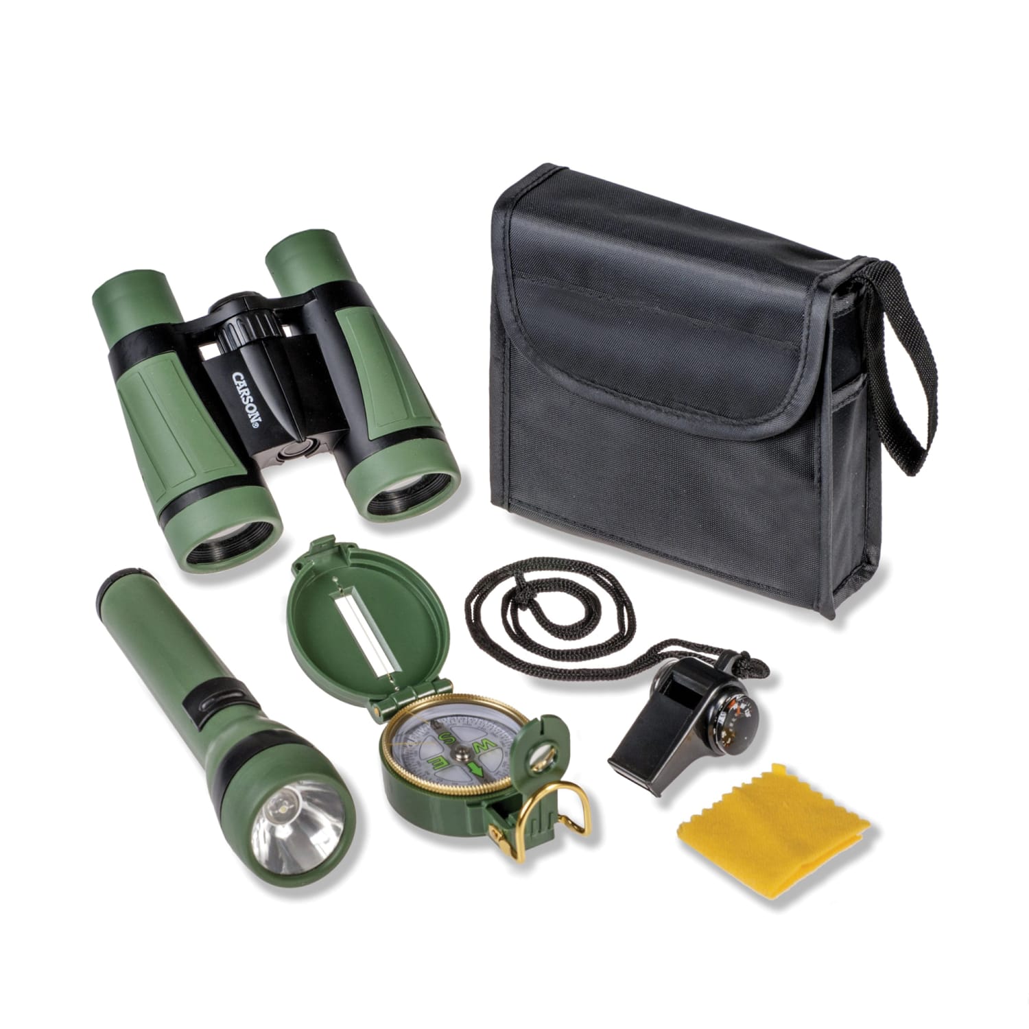 Carson AdventurePak HU-401 5x30 Binocular - 5x 30 mm Objective Diameter - BK7