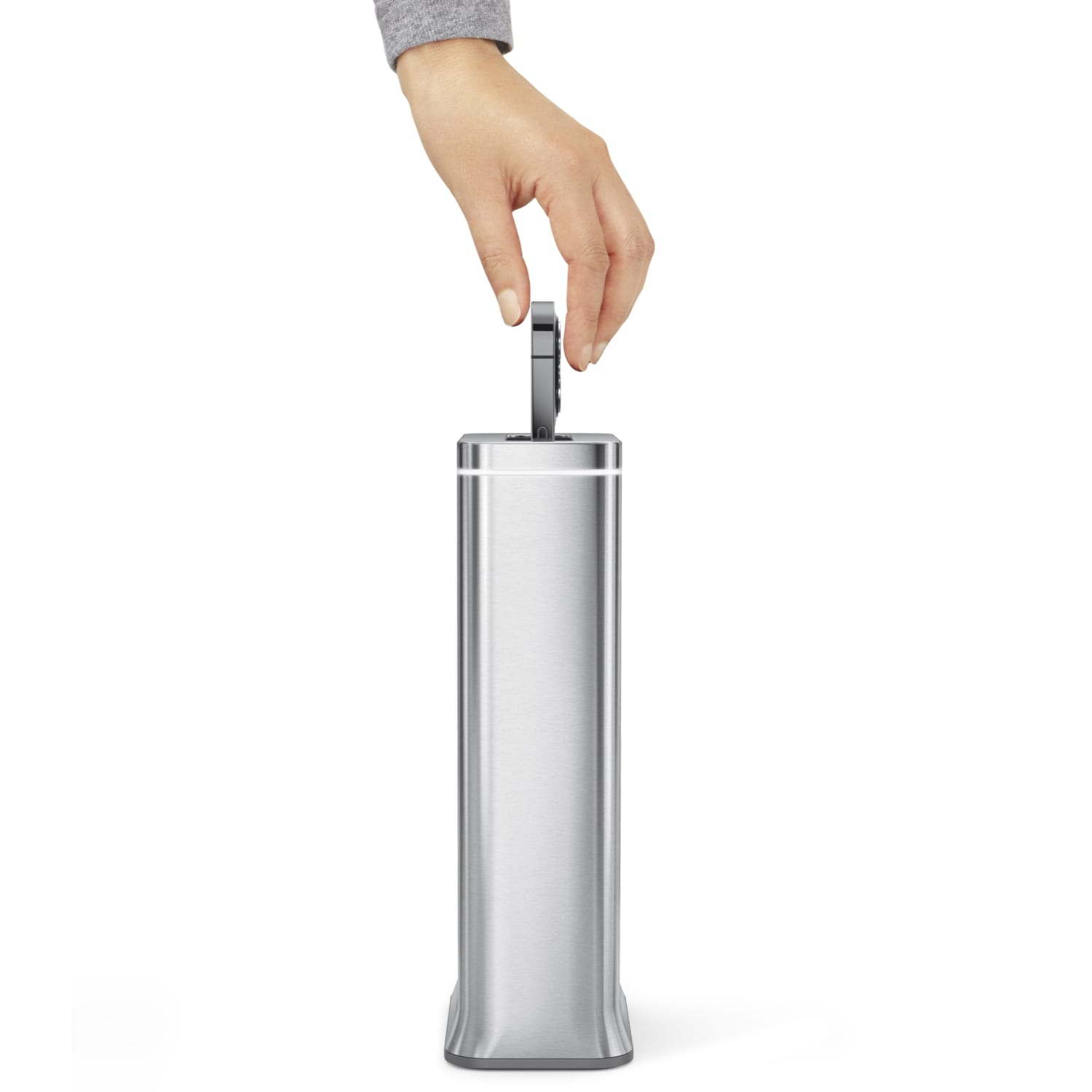 simplehuman Cleanstation Phone Sanitizer With UV-C Light, 7-5/8inH x 4-1/2inW x 2inD, Brushed Stainless Steel - Image 6