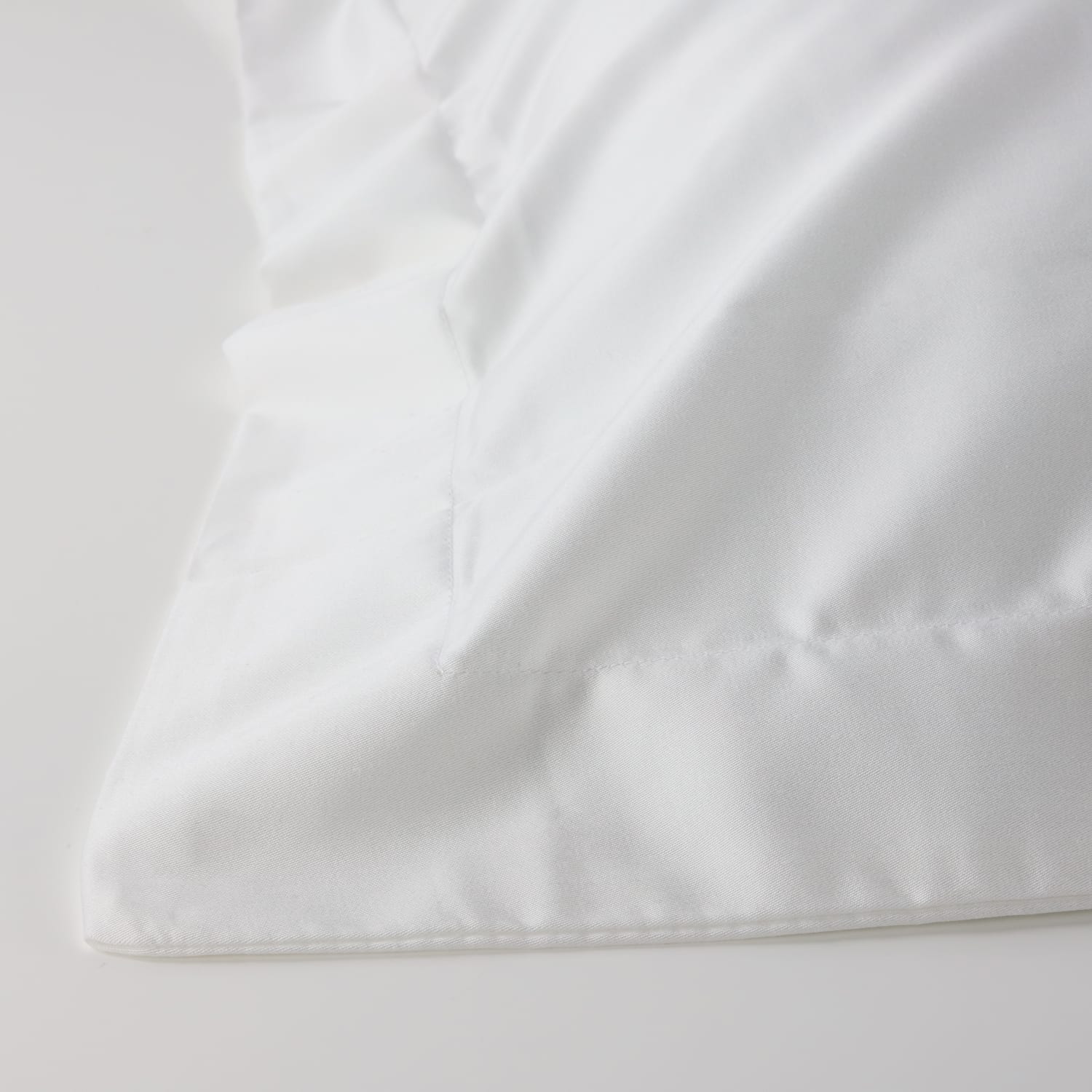 1888 Mills Naked European Pillow Shams, 27in x 27in, White, Case of 24 - Image 5