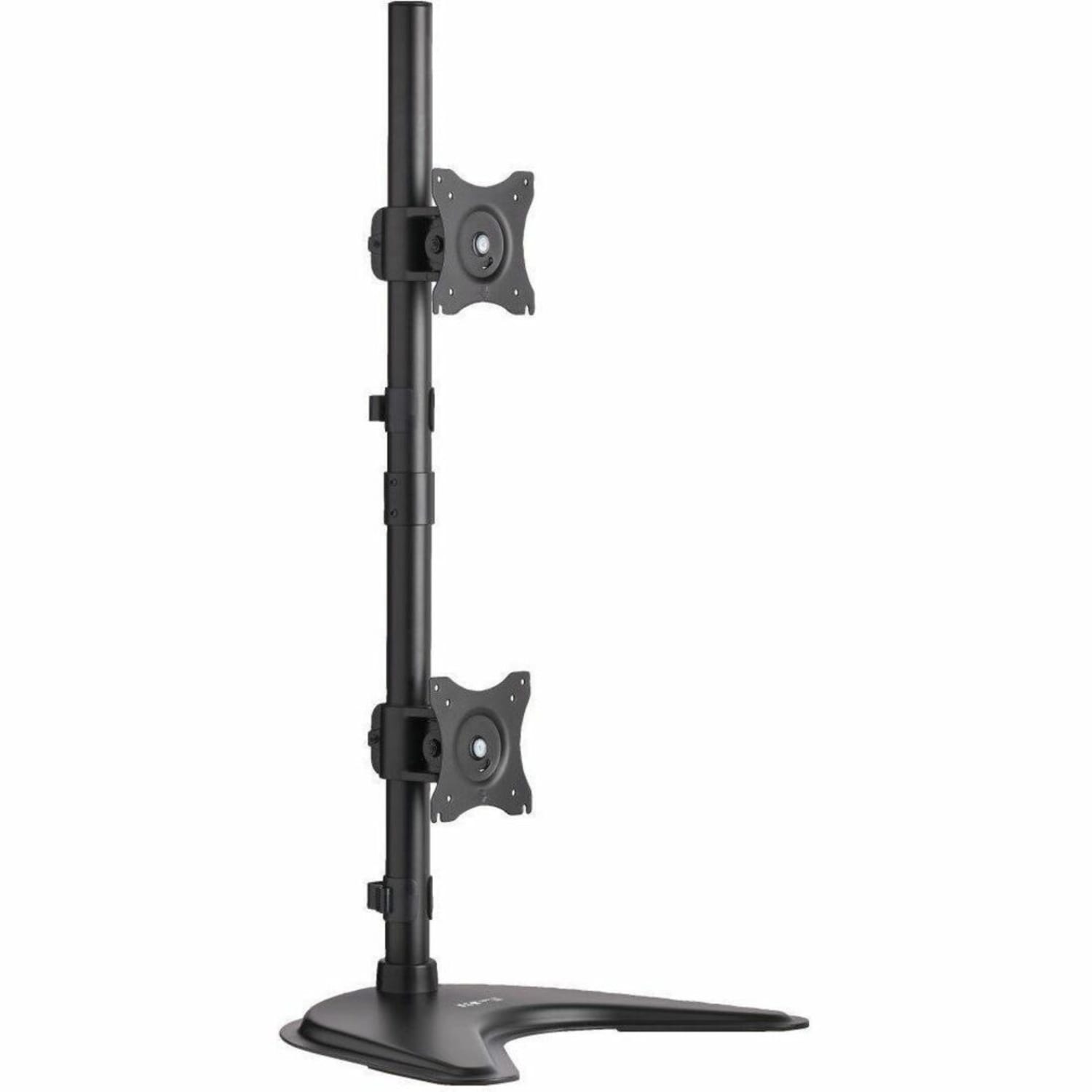 Eaton Tripp Lite Series Dual Vertical Flat-Screen Desk Mount Monitor Stand Clamp Swivel Tilt 15in to 27in Flat Screen Displays - DDR1527SDC