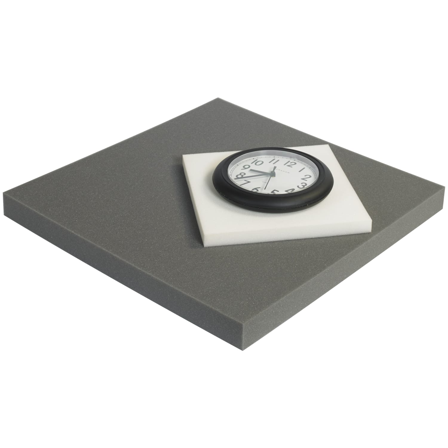 Partners Brand Soft Foam, Sheets, 1inH x 12inW x 12inD, White, Case Of 48 - Image 5