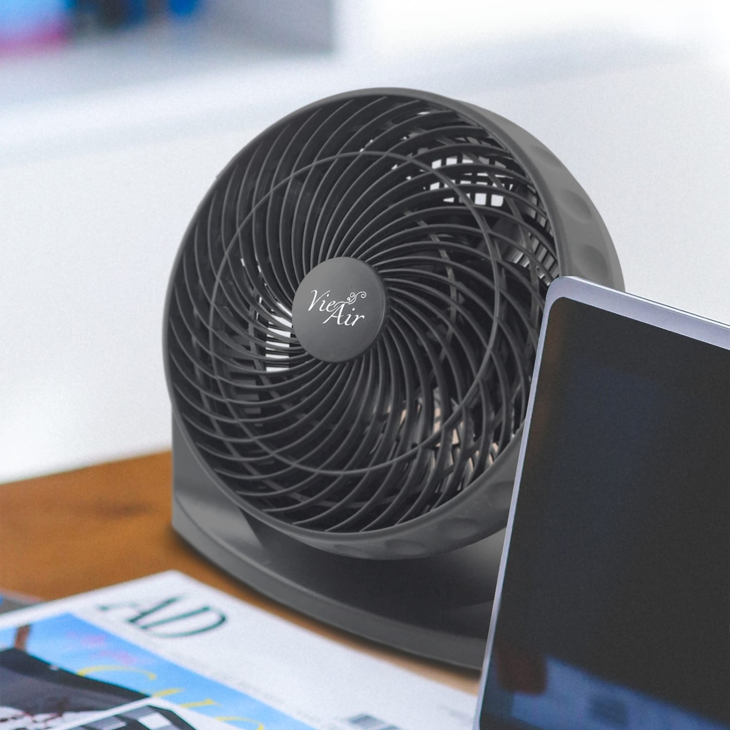Vie Air 8in High-Velocity Desk And Floor Fan, 6-1/4in x 10-1/2in - Image 5