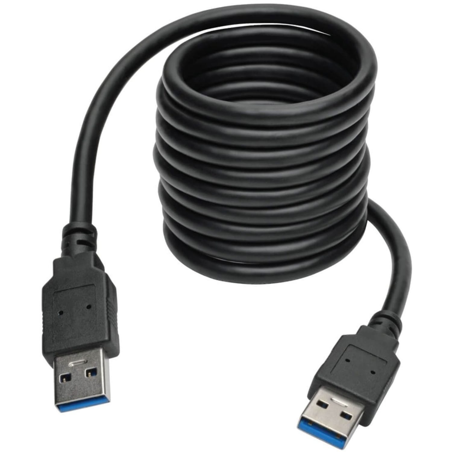Eaton Tripp Lite Series USB 3.0 SuperSpeed A/A Cable (M/M), Black, 6 ft. (1.83 m) - USB cable - USB Type A (M) to USB Type A (M) - U320006BK - Image 5