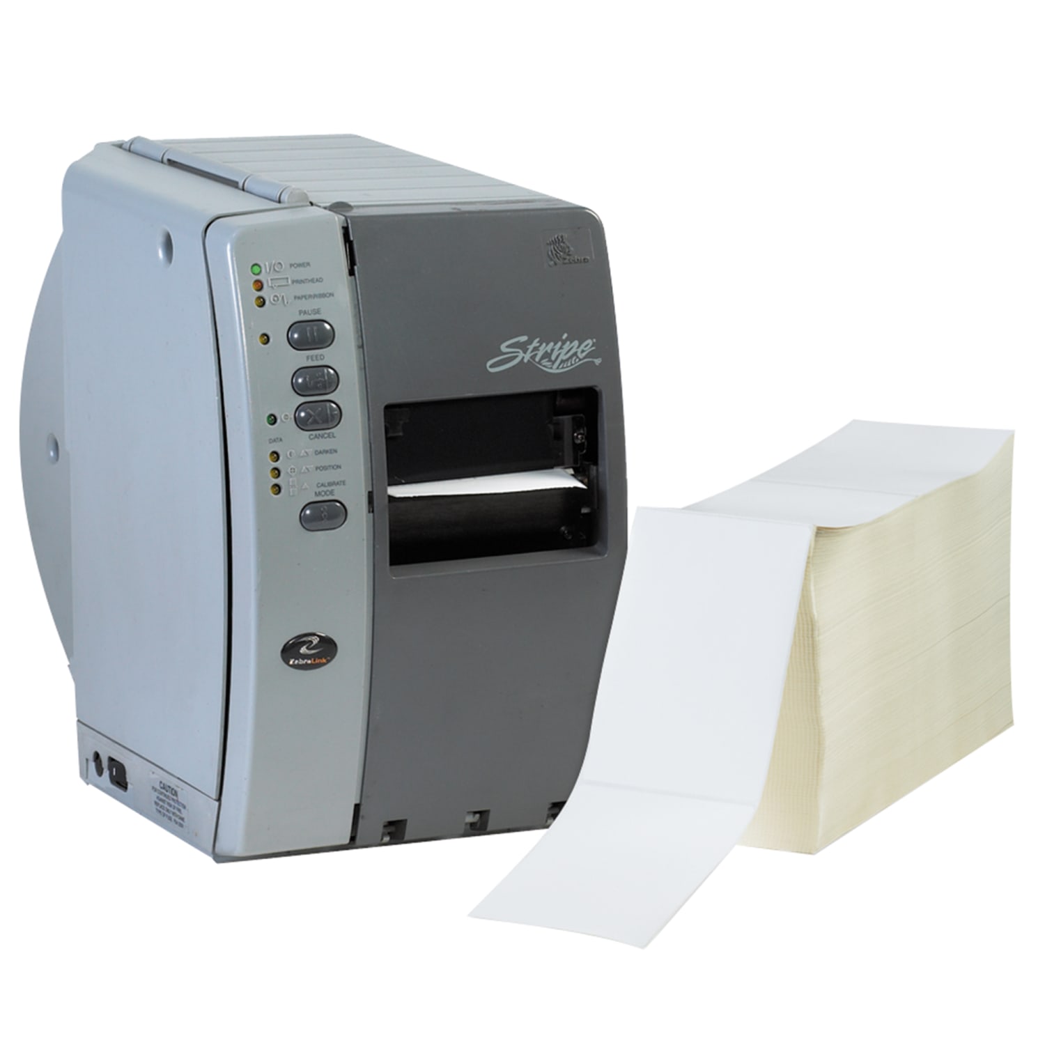 Partners Brand Fanfold Thermal Transfer Labels, THL140, Rectangle, 4in x 6in, White, Pack Of 2 Stacks - Image 3