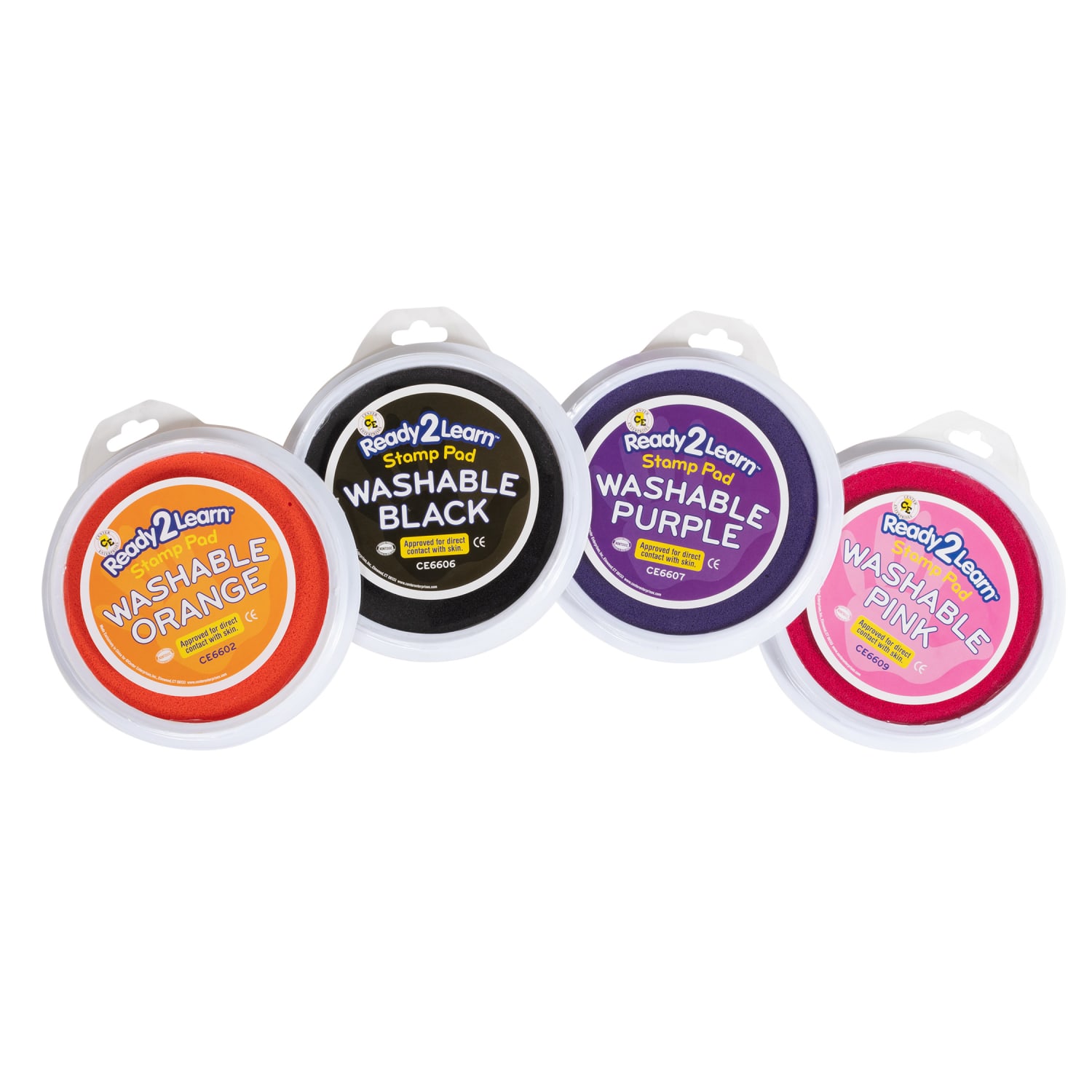 Ready 2 Learn Jumbo Circular Washable Stamp Pads, Seasonal, Set Of 4 - Image 4