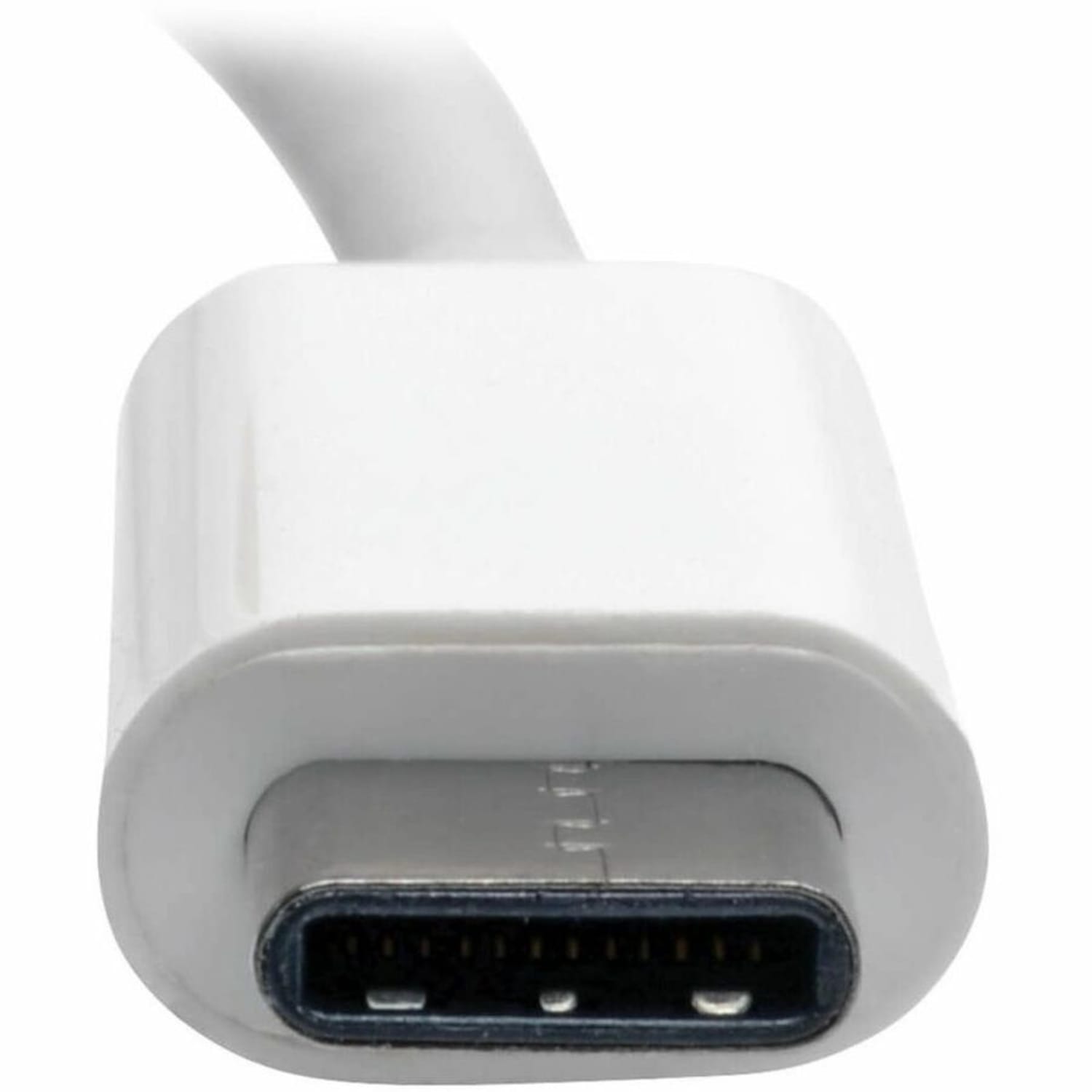 Eaton Tripp Lite Series USB-C Multiport Adapter (M/3xF) - 4K HDMI, DVI, VGA, HDCP, White - 1x HDMI - 1x VGA - U44406NHDV4K - Image 6